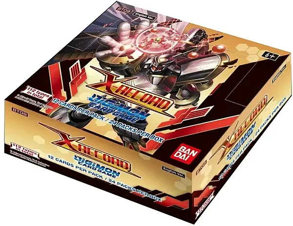 DIGIMON CARD GAME - X RECORD BOOSTER DISPLAY BT09 (24 PACKS) - EN